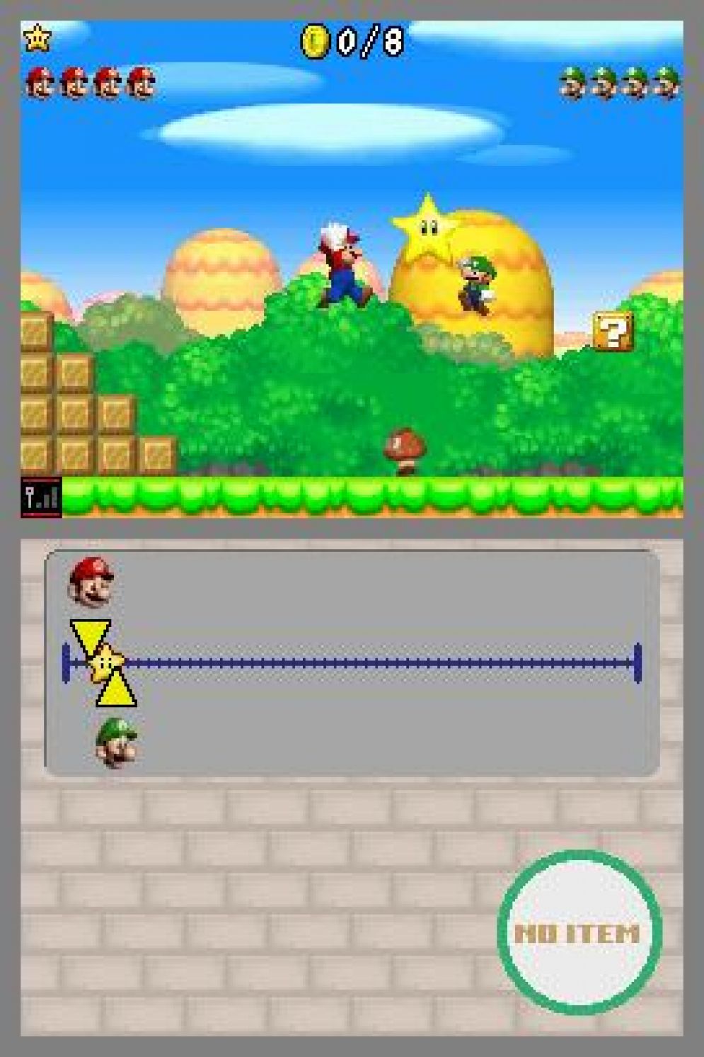 Screenshot ze hry New Super Mario Bros. - Recenze-her.cz