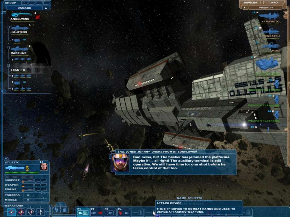 Screenshot ze hry Nexus: The Jupiter Incident - Recenze-her.cz