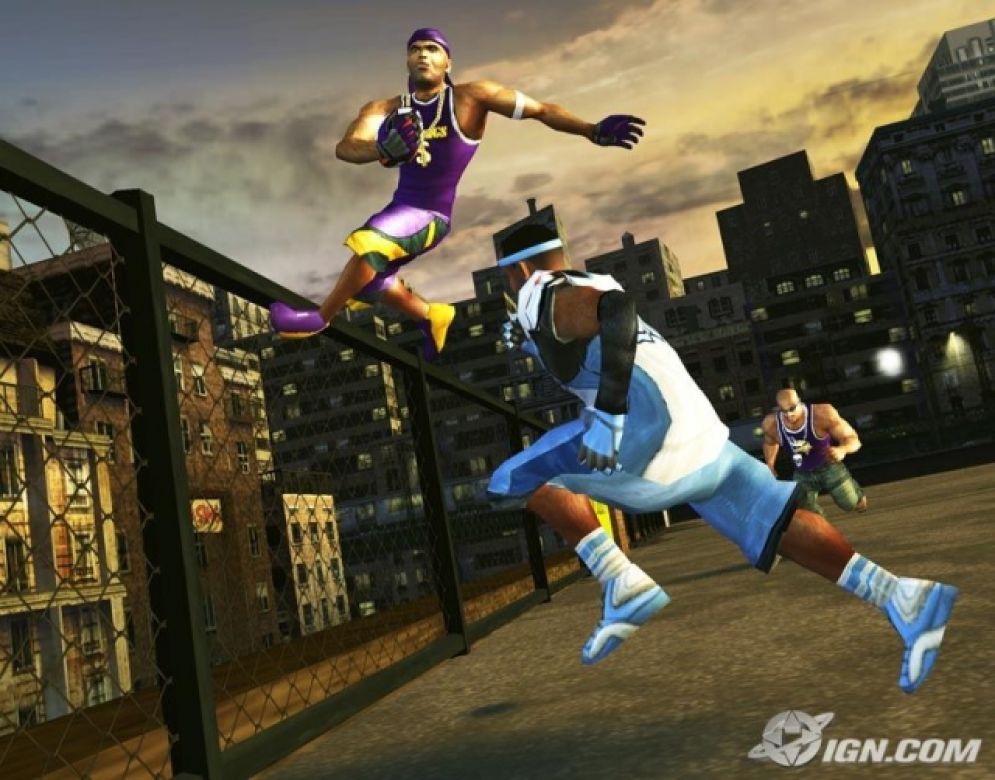Screenshot ze hry NFL Street 2 - Recenze-her.cz