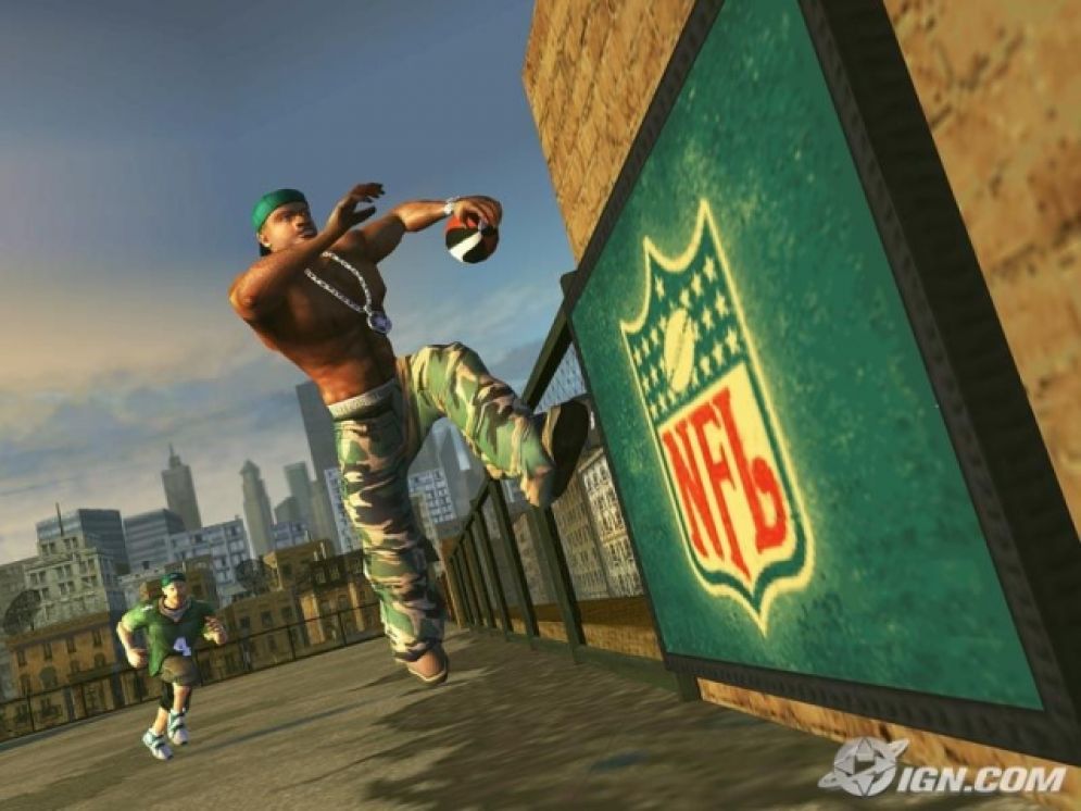 Screenshot ze hry NFL Street 2 - Recenze-her.cz