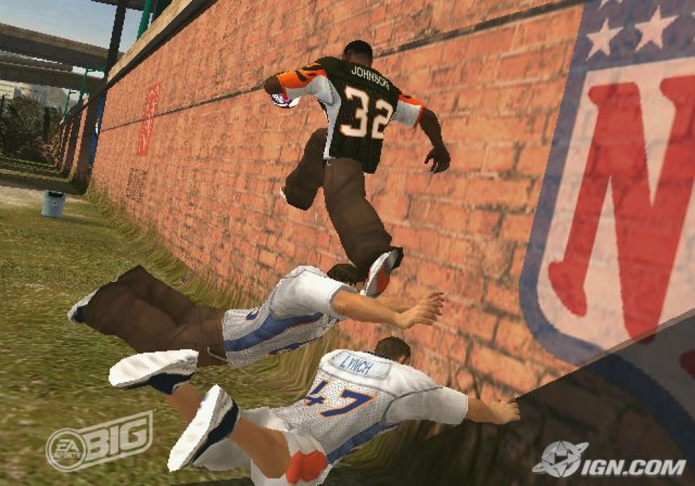 Screenshot ze hry NFL Street 3 - Recenze-her.cz