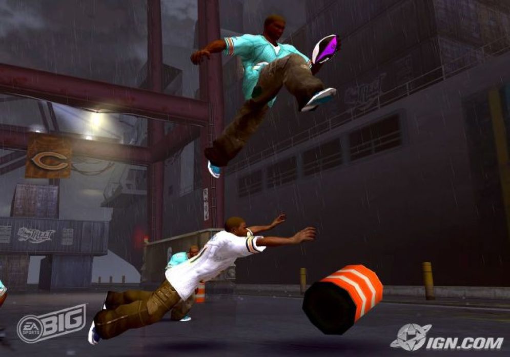 Screenshot ze hry NFL Street 3 - Recenze-her.cz