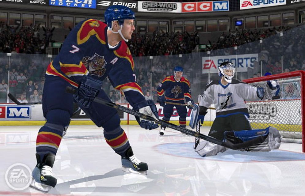 Screenshot ze hry NHL 06 - Recenze-her.cz