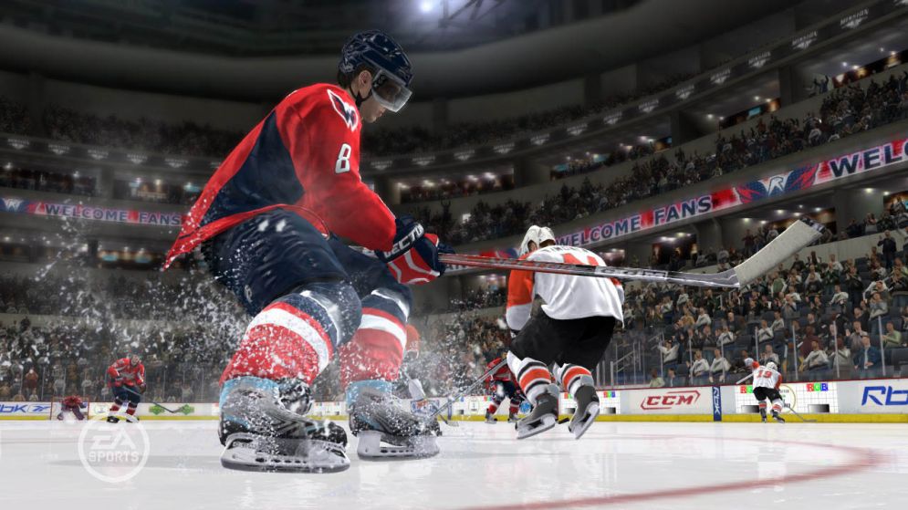 Screenshot ze hry NHL 09 - Recenze-her.cz