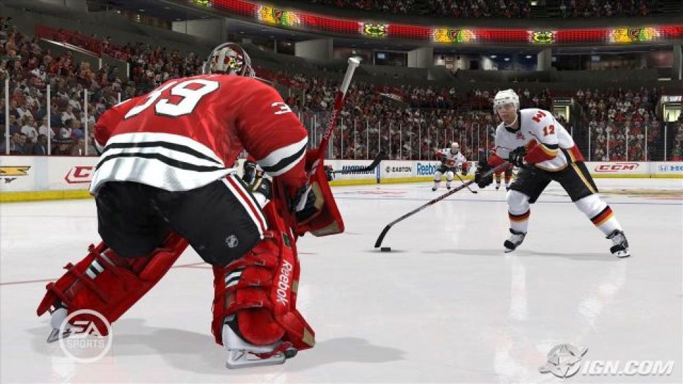 Screenshot ze hry NHL 10 - Recenze-her.cz