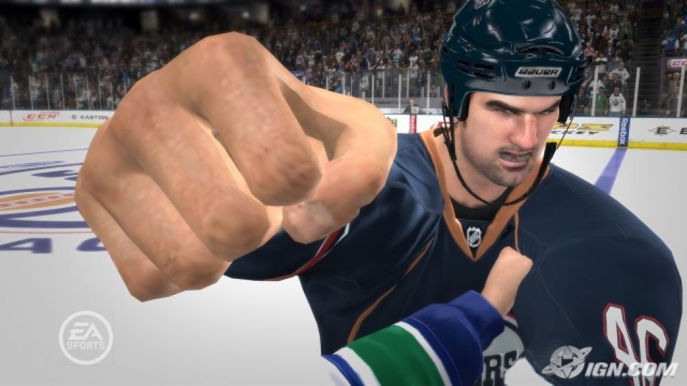 Screenshot ze hry NHL 10 - Recenze-her.cz
