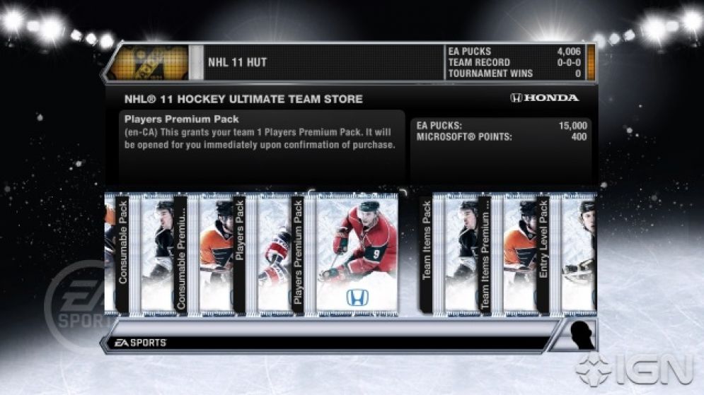 Screenshot ze hry NHL 11 - Recenze-her.cz