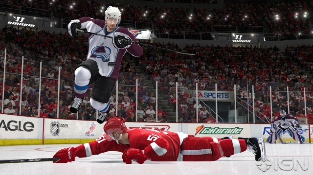 Screenshot ze hry NHL 11 - Recenze-her.cz