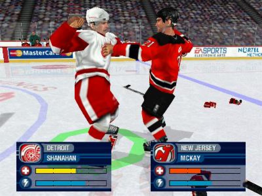 Screenshot ze hry NHL 2000 - Recenze-her.cz
