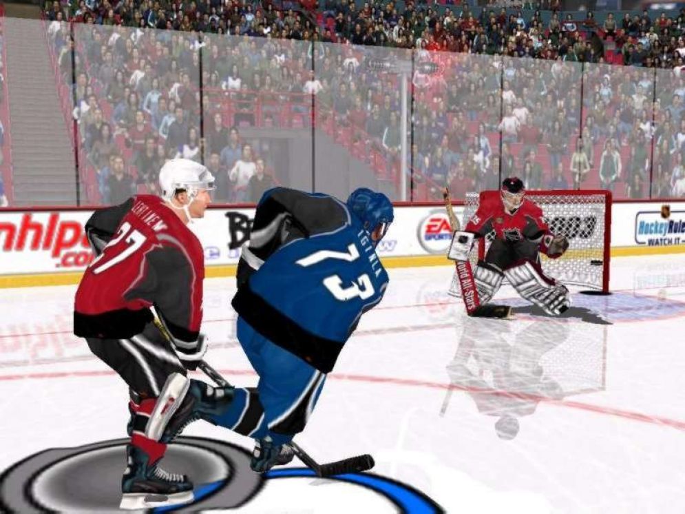 Screenshot ze hry NHL 2003 - Recenze-her.cz