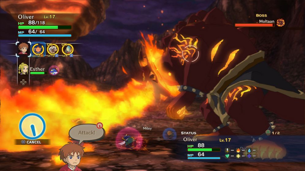 Screenshot ze hry Ni No Kuni: Wrath of the White Witch - Recenze-her.cz