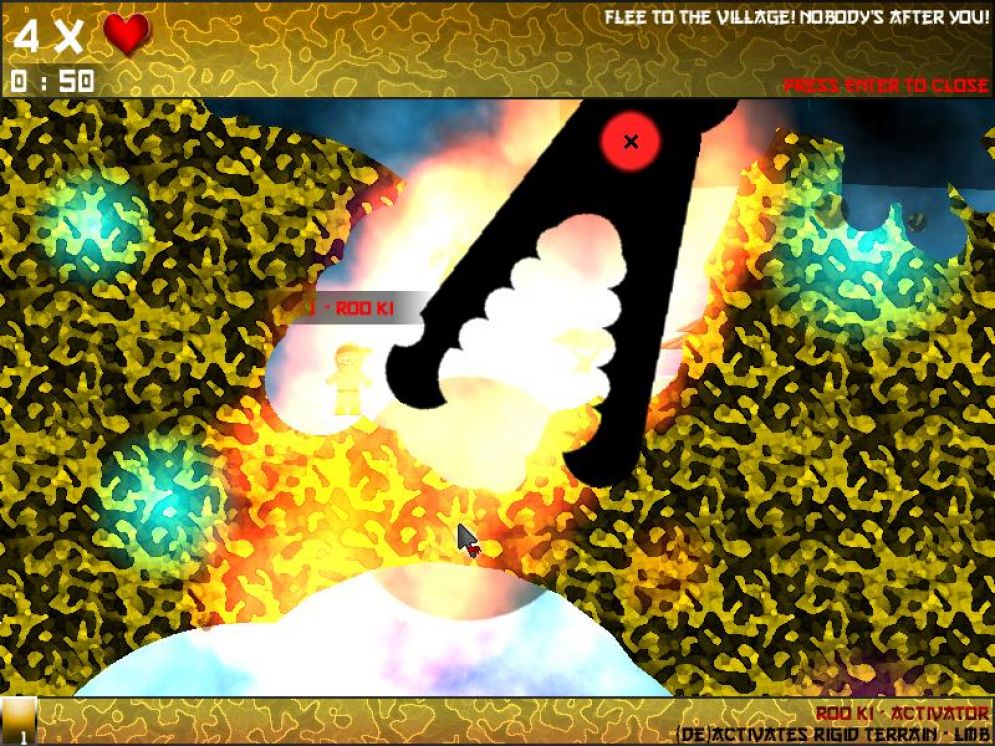 Screenshot ze hry Ninjamboore - Recenze-her.cz