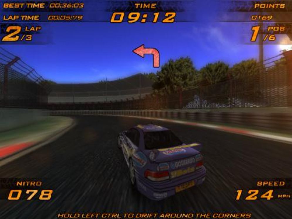 Screenshot ze hry Nitro Racers - Recenze-her.cz