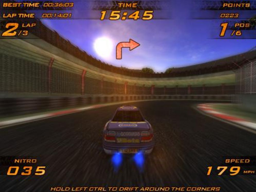 Screenshot ze hry Nitro Racers - Recenze-her.cz