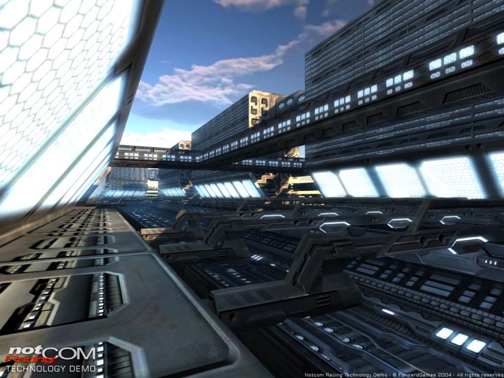 Screenshot ze hry Notcom Racing - Recenze-her.cz