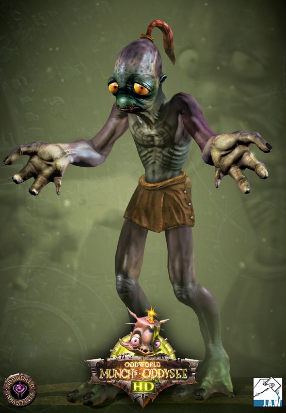 Screenshot ze hry Oddworld: Munchs Oddysee HD - Recenze-her.cz