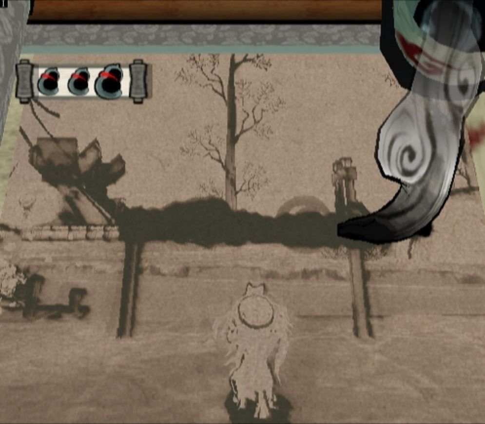 Screenshot ze hry Okami - Recenze-her.cz
