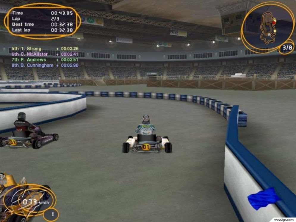 Screenshot ze hry Open Kart - Recenze-her.cz