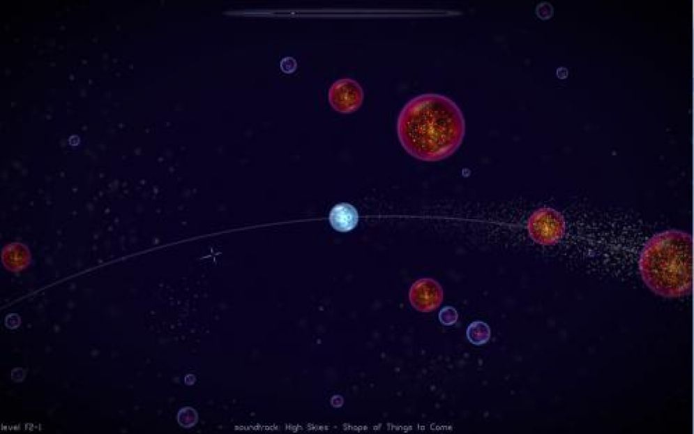 Screenshot ze hry Osmos - Recenze-her.cz