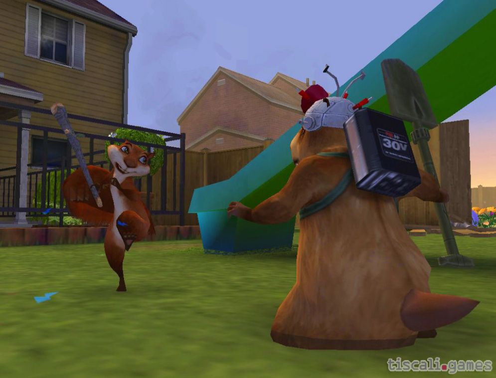 Screenshot ze hry Over the Hedge - Recenze-her.cz