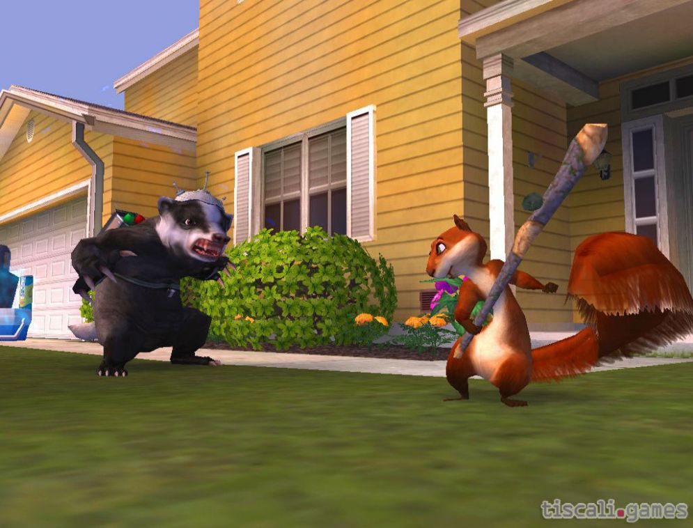 Screenshot ze hry Over the Hedge - Recenze-her.cz