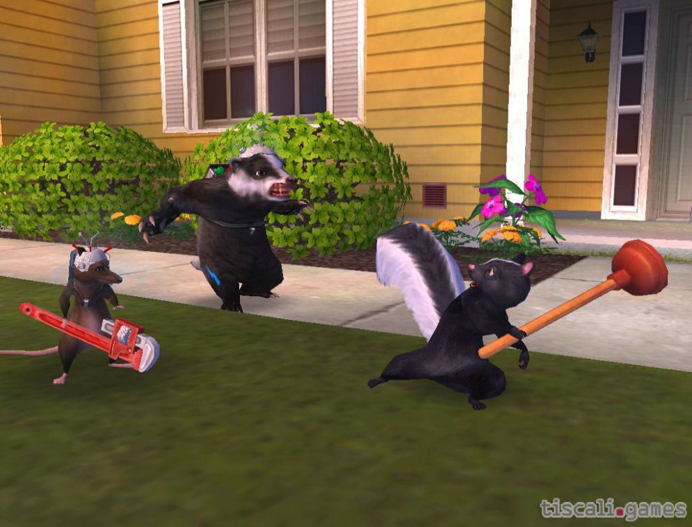 Screenshot ze hry Over the Hedge - Recenze-her.cz