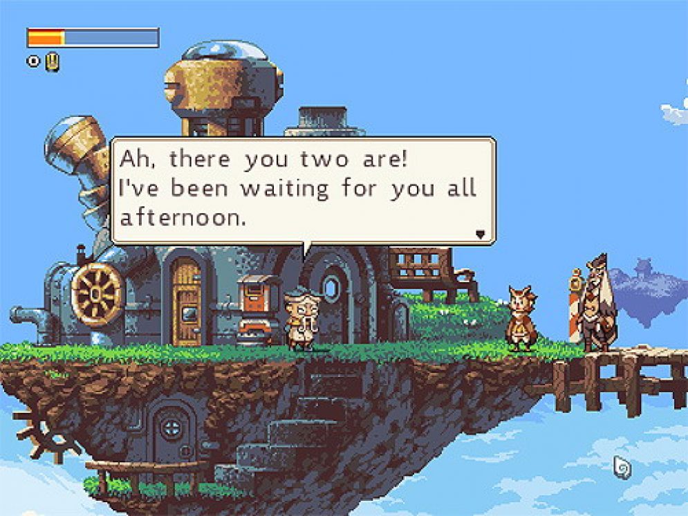 Screenshot ze hry Owlboy - Recenze-her.cz