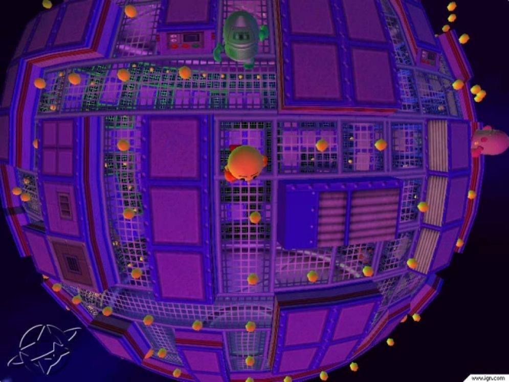 Screenshot ze hry Pac-Man: Adventures in Time - Recenze-her.cz