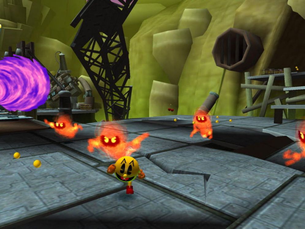 Screenshot ze hry Pac-Man World 3 - Recenze-her.cz