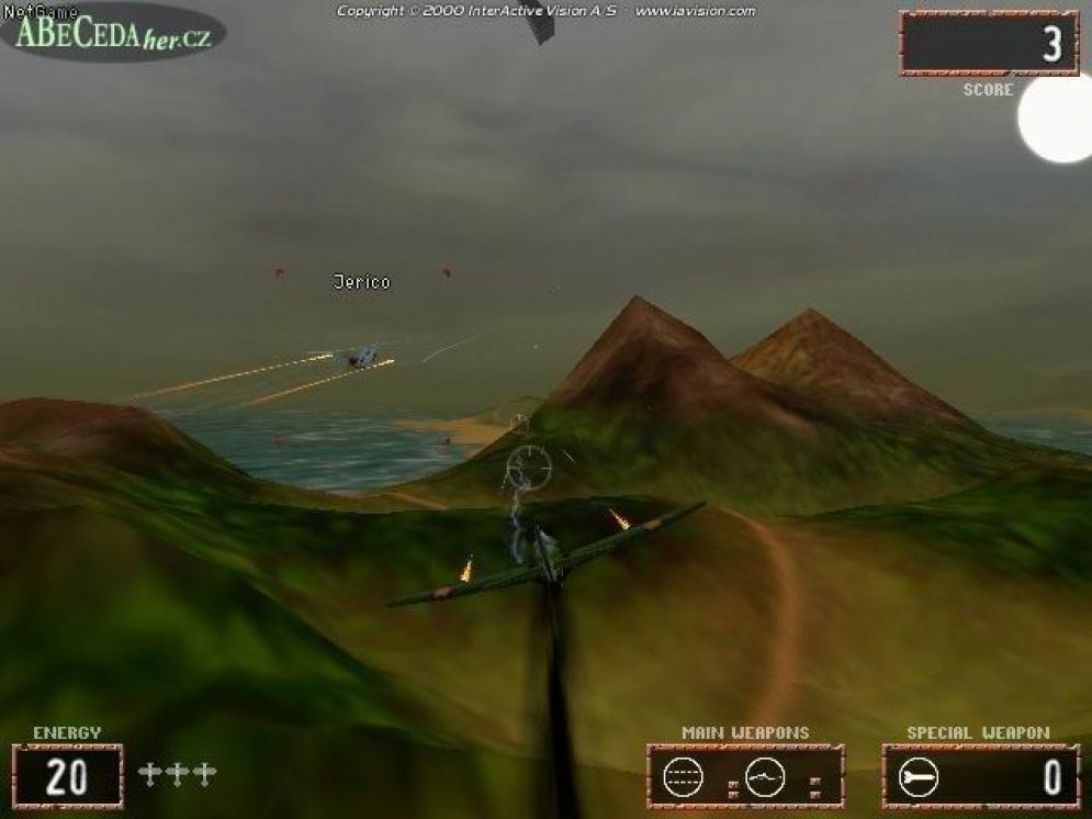 Screenshot ze hry Pacific Warriors: Air Combat Action - Recenze-her.cz
