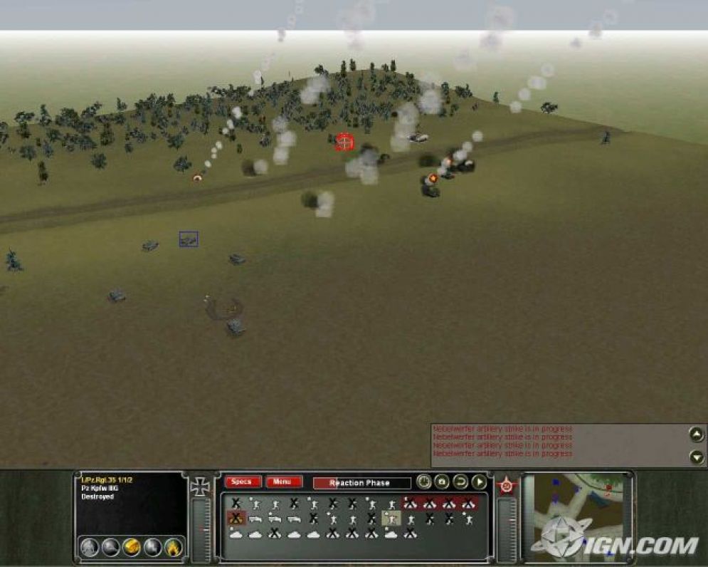 Screenshot ze hry Panzer Command: Kharkov - Recenze-her.cz