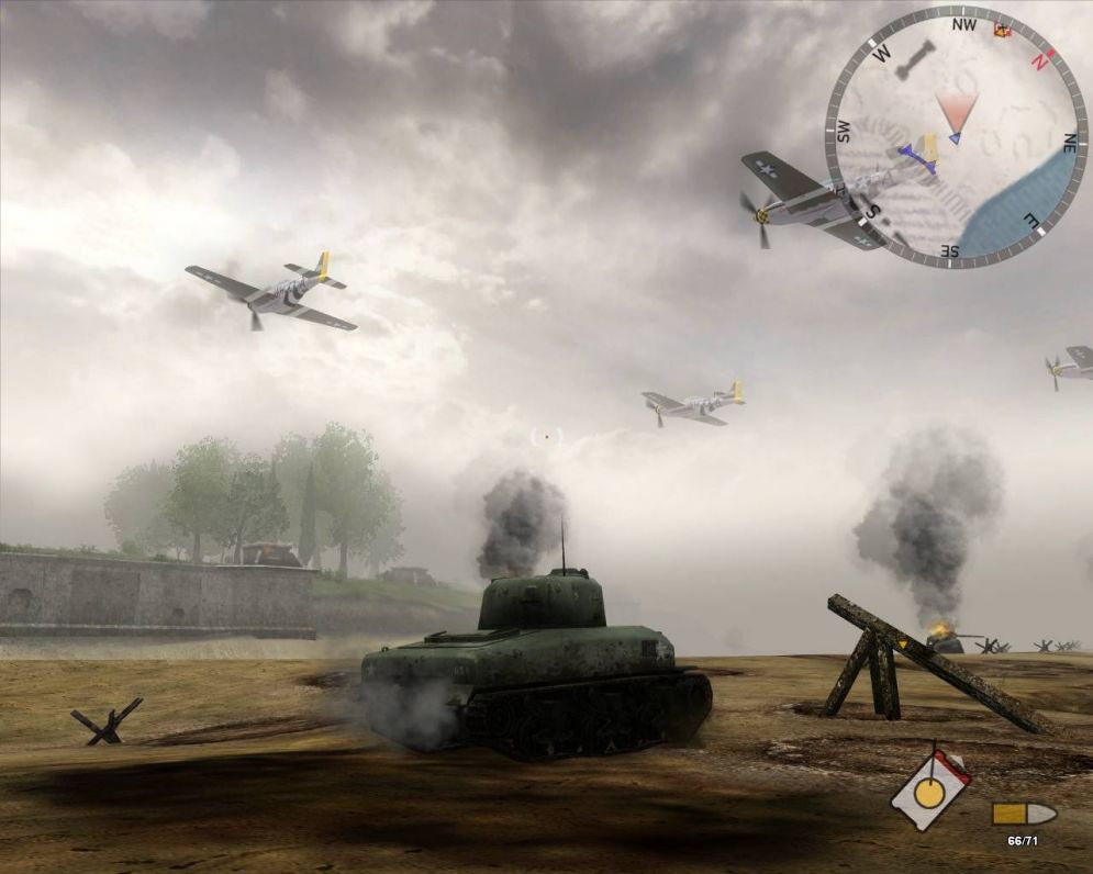 Screenshot ze hry Panzer Elite Action - Recenze-her.cz