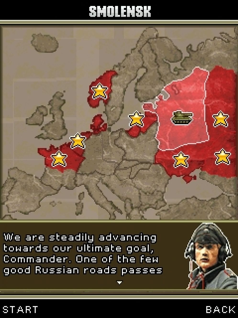 Screenshot ze hry Panzer General - Recenze-her.cz