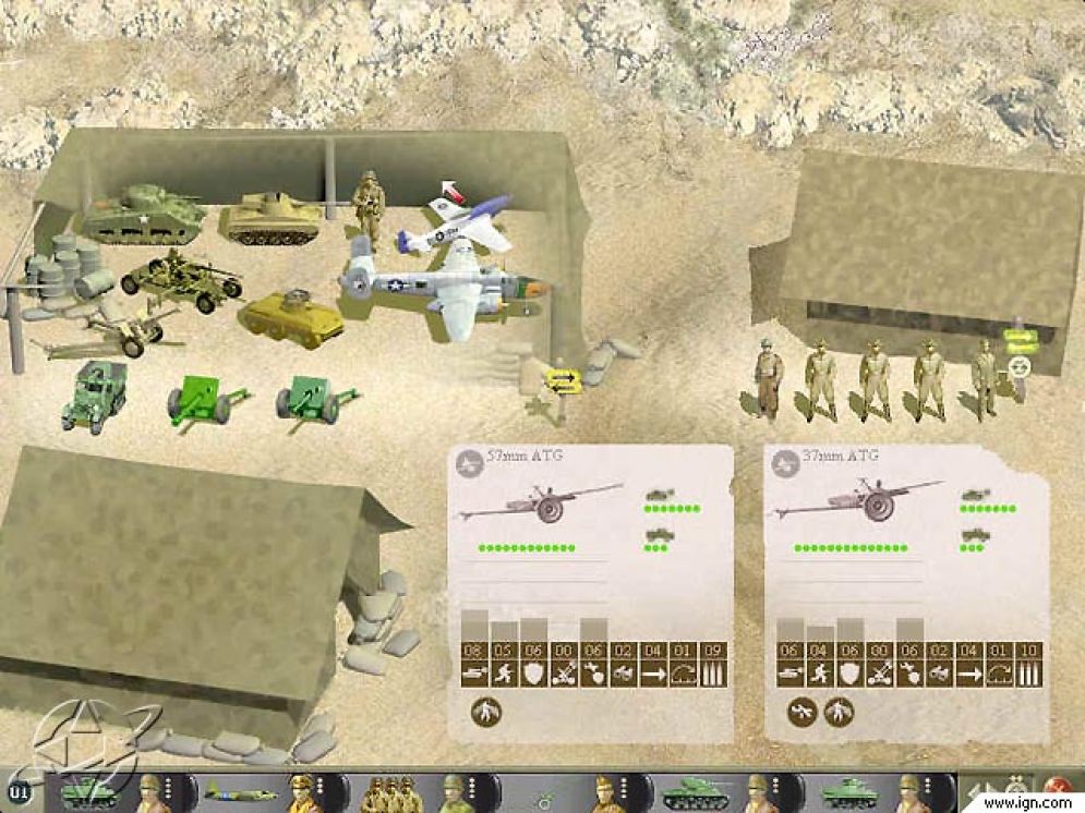 Screenshot ze hry Panzer General 3D Assault - Recenze-her.cz