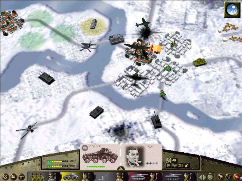 Screenshot ze hry Panzer General III: Scorched Earth - Recenze-her.cz