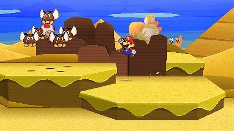Screenshot ze hry Paper Mario: Sticker Star - Recenze-her.cz