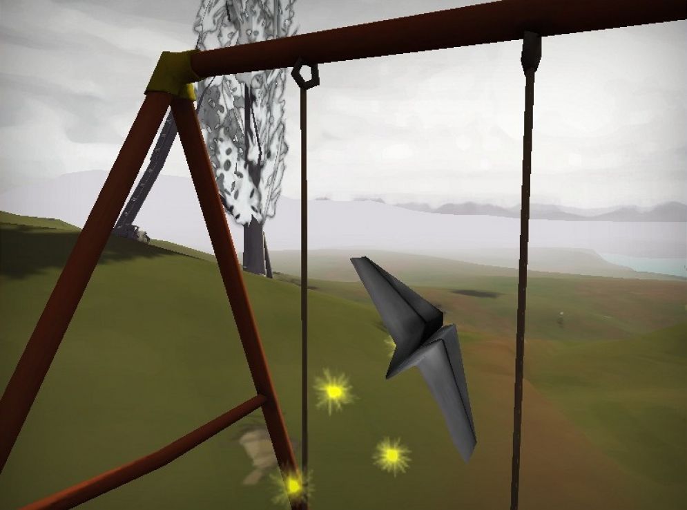 Screenshot ze hry Paperplane - Recenze-her.cz