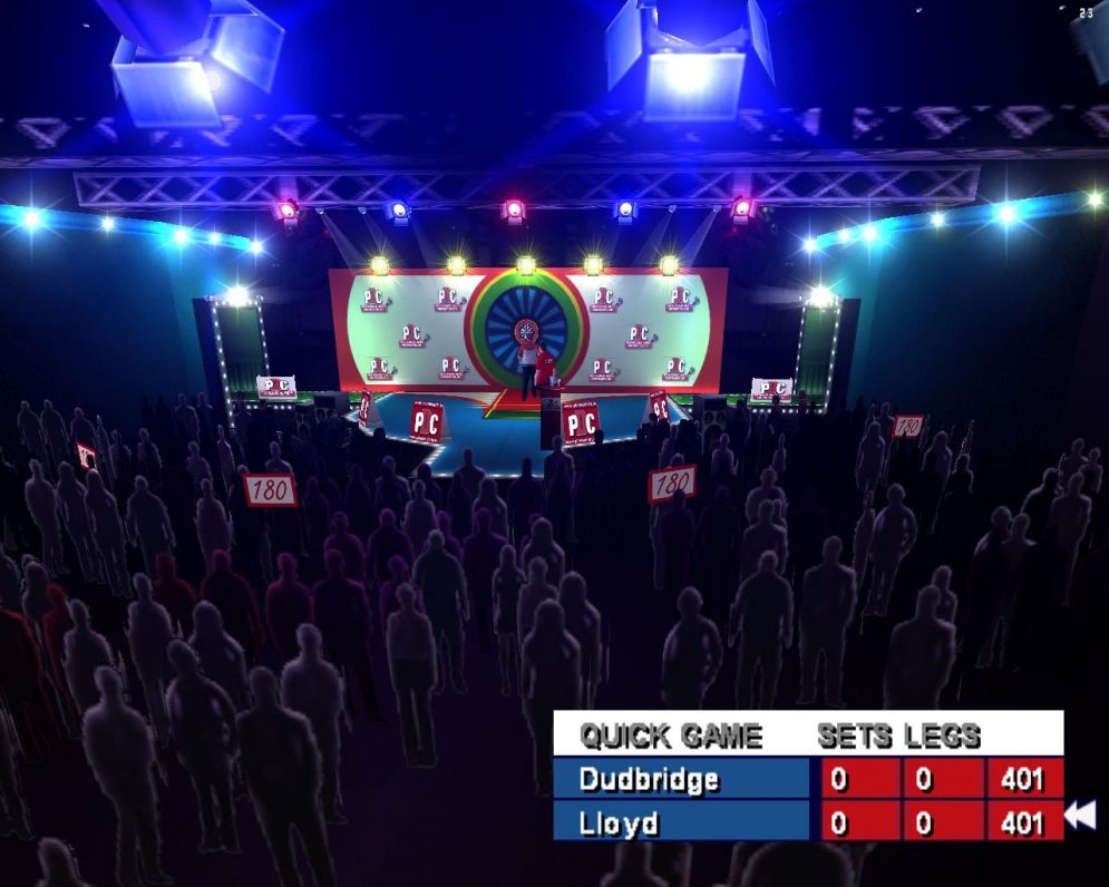 Screenshot ze hry PDC World Championship Darts - Recenze-her.cz