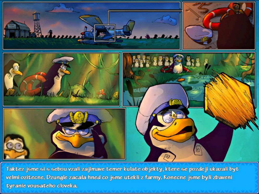 Screenshot ze hry Penguins Journey - Recenze-her.cz