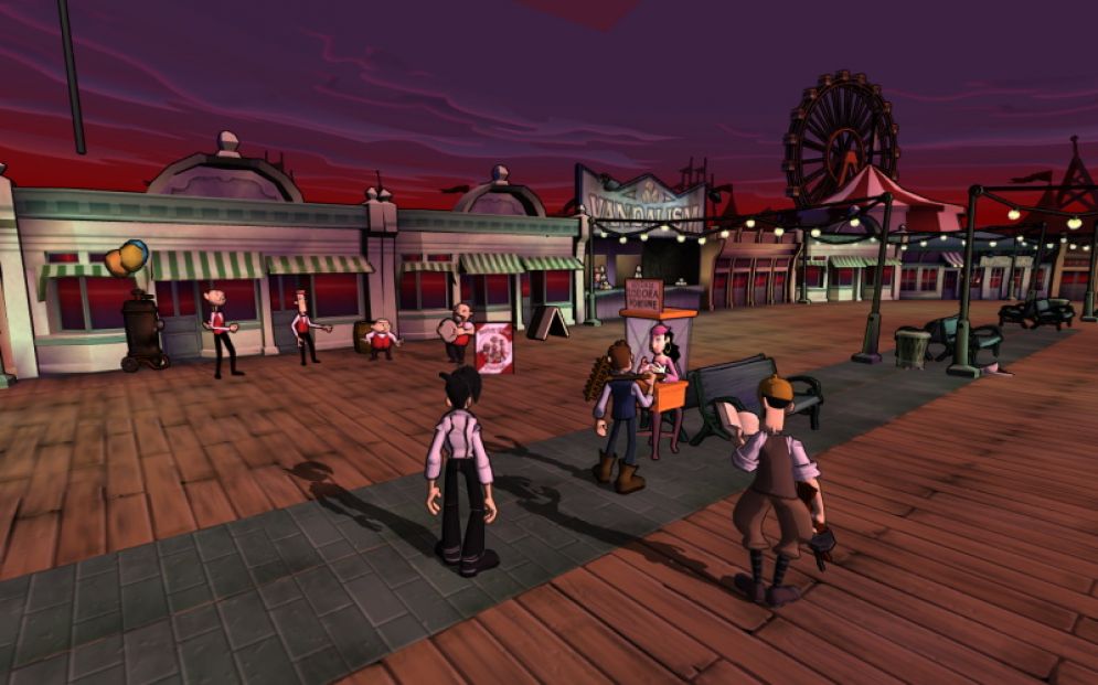 Screenshot ze hry Penny Arcade Adventures - Recenze-her.cz