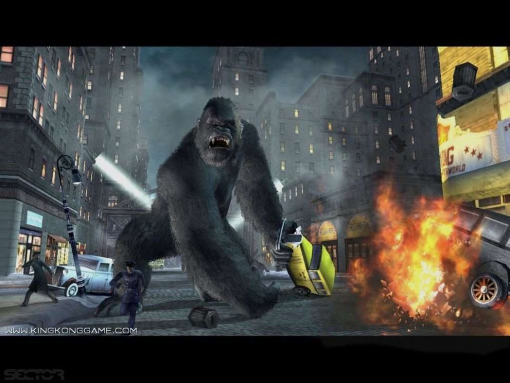 Screenshot ze hry Peter Jacksons King Kong: The Official Game of the Movie - Recenze-her.cz