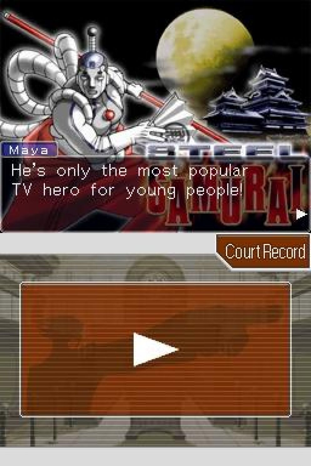 Screenshot ze hry Phoenix Wright: Ace Attorney - Recenze-her.cz