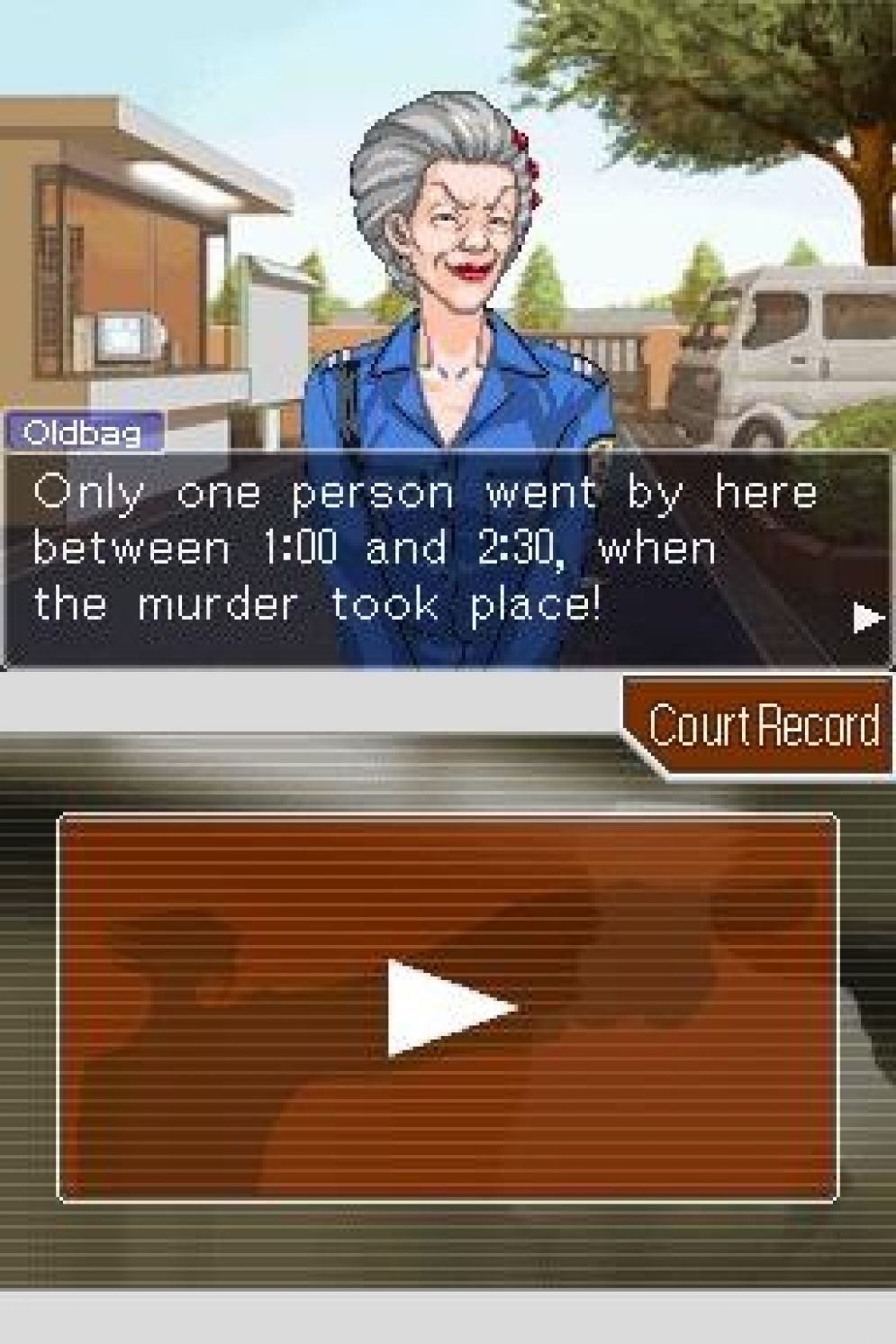 Screenshot ze hry Phoenix Wright: Ace Attorney - Recenze-her.cz