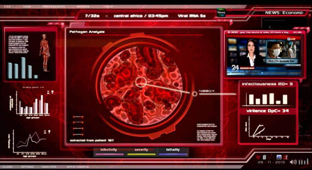 Screenshot ze hry Plague Inc. - Recenze-her.cz