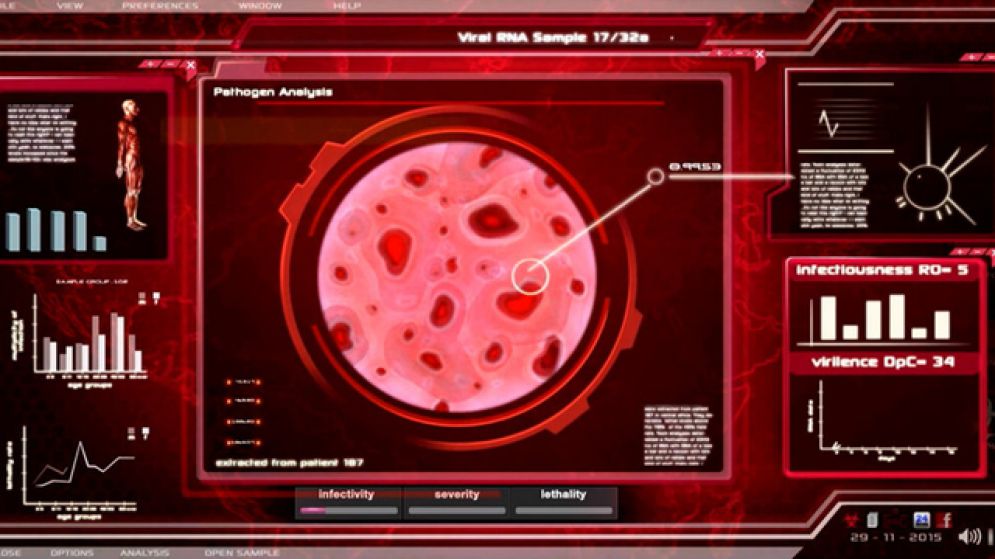 Screenshot ze hry Plague Inc. - Recenze-her.cz