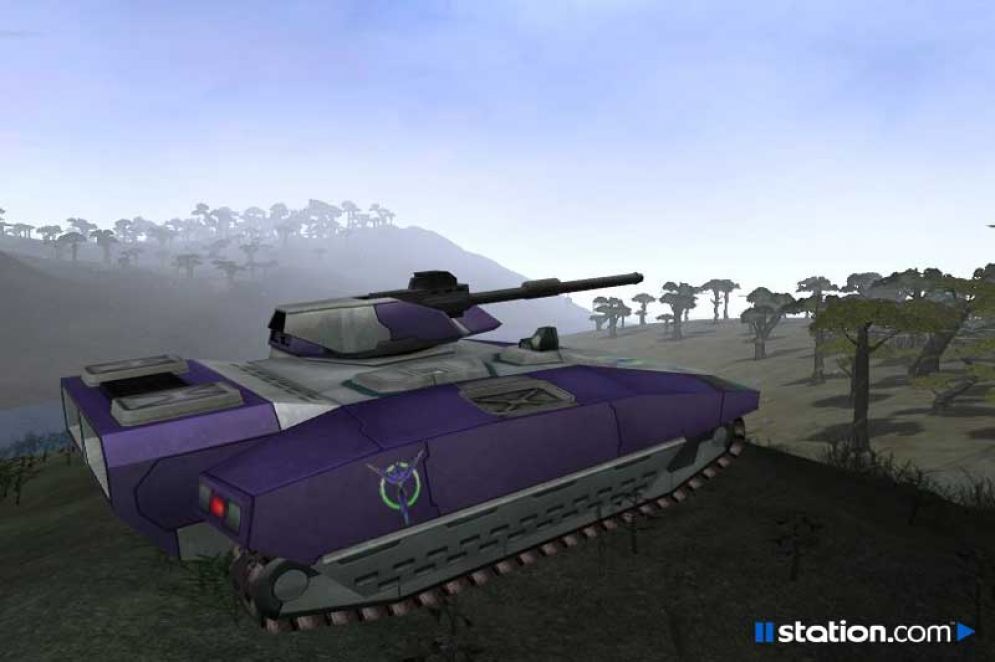 Screenshot ze hry PlanetSide - Recenze-her.cz