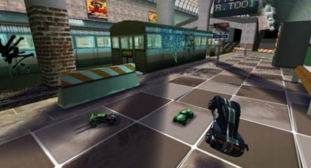 Screenshot ze hry Pocket Racers - Recenze-her.cz