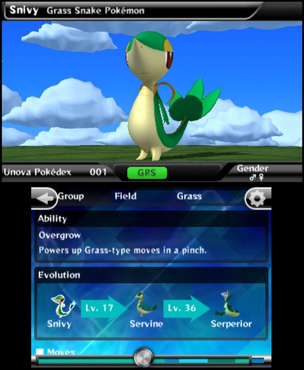 Screenshot ze hry Pokedex 3D - Recenze-her.cz