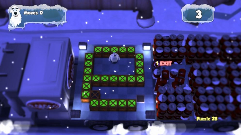 Screenshot ze hry Polar Panic - Recenze-her.cz