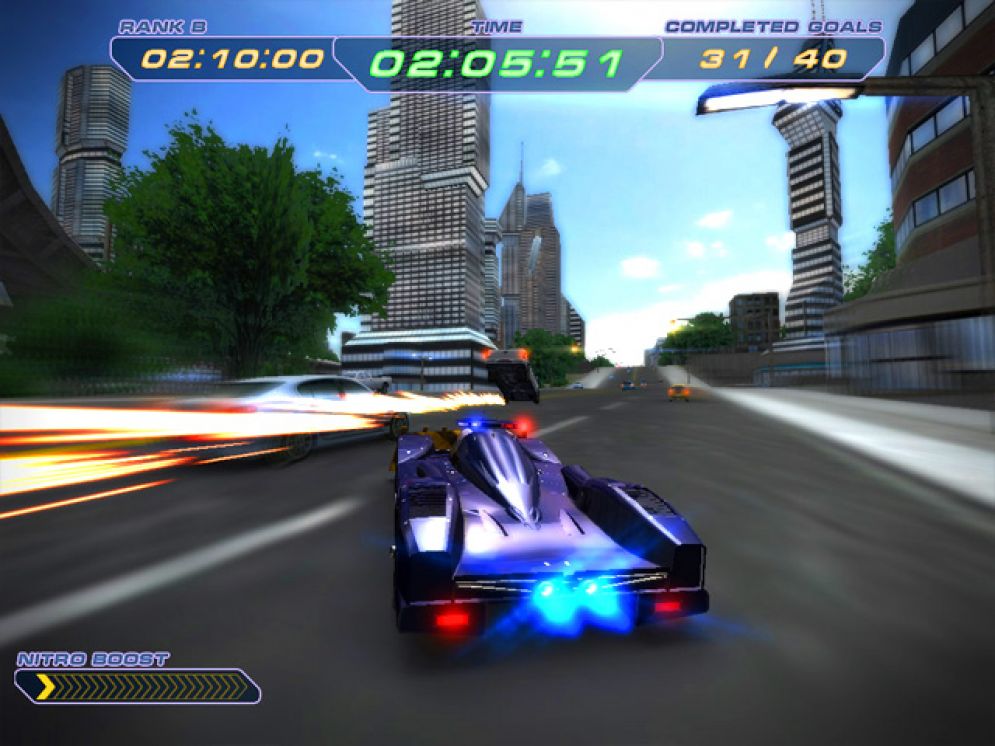 Screenshot ze hry Police Supercars Racing - Recenze-her.cz